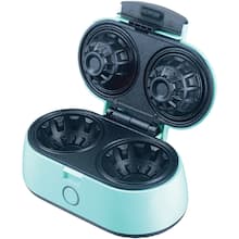 Brentwood Blue Double Waffle Bowl Maker